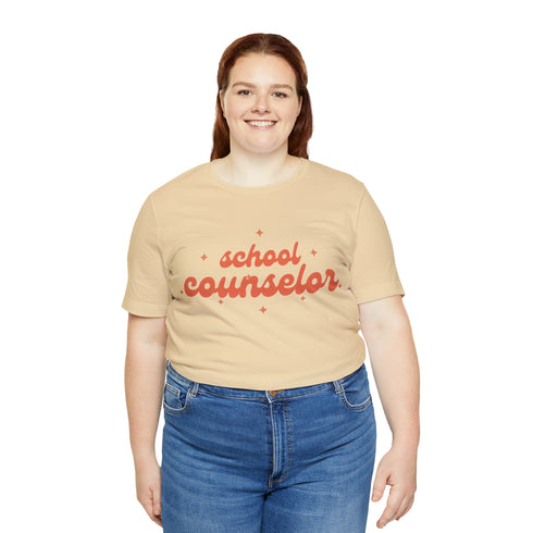 School Counselor Star Tee